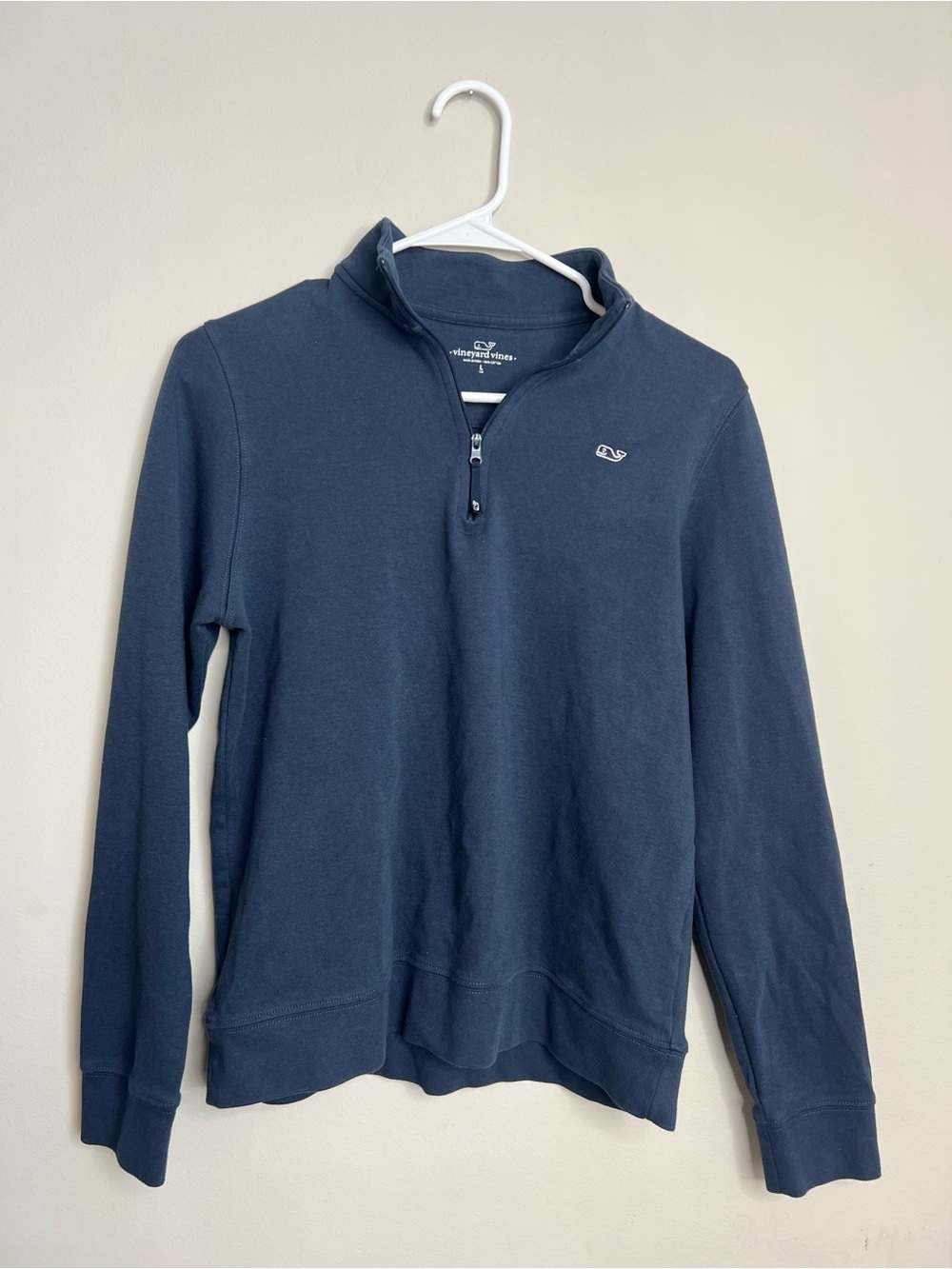 Vineyard Vines Boy’s Navy Half-Zip Sweatshirt